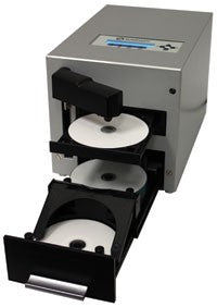 Microboards QDL-1000 Quic Disc Loader - Standalone Automated CD/DVD Duplicator 1 Burner, 25 Disc Capacity
