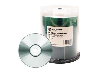 Microboards Shiny Silver Lacquer CD-R Quantity: 600