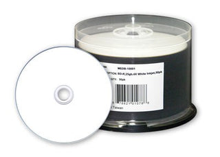 Microboards BD-R, 25GB, 6X, white inkjet hub printable - Quantity: 600