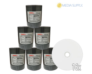CMC Pro - Powered by TY ValueLine 16x White Inkjet DVD-R - 600 Pack