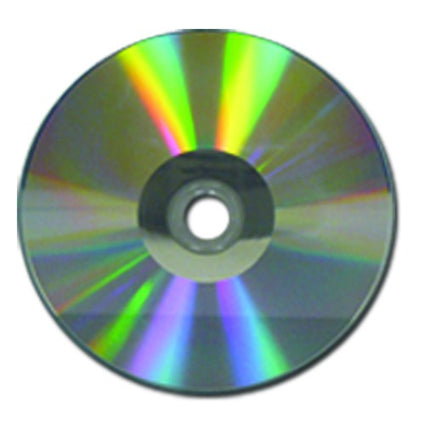 Rimage Silver Thermal Everest Hub Printable DVD-R in Shrink Wrap - Bulk Pack (500 Discs)