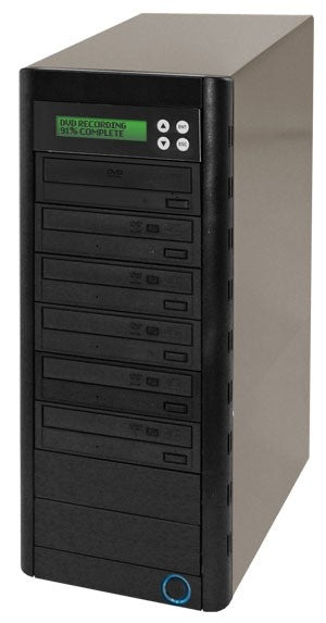 OmniTower 5 DVD/CD Recorders, 1 to 5 Duplicator with 500GB Hard Drive