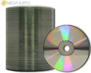 MediaPro Silver Thermal Lacquer CD-R - 100 Pack (Tape Wrap)