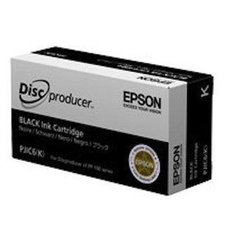 Epson Discproducer PP-100/PP-50 Black Ink Cartridge - PJIC6(K)