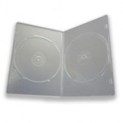 Two-Disc DVD Album - Super Clear With Overwrap, 15mm Quantity: 100